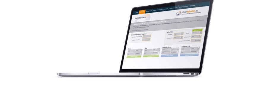 Einführung Vertrieb Bündelkunden und RLM im Portal stromschalten.de